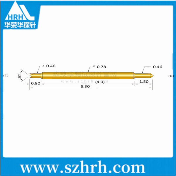 078-xx-6.3L雙頭探針