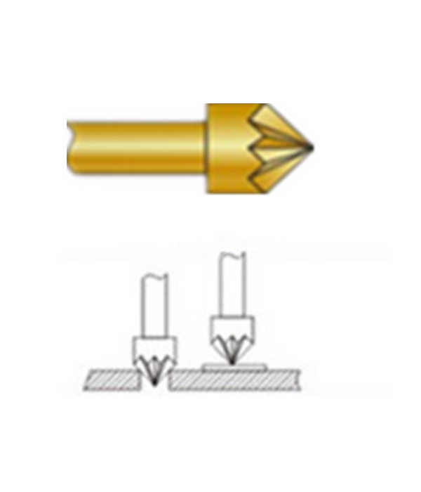 星型頭探針、探針用法圖、探針原理圖、測試探針圖片