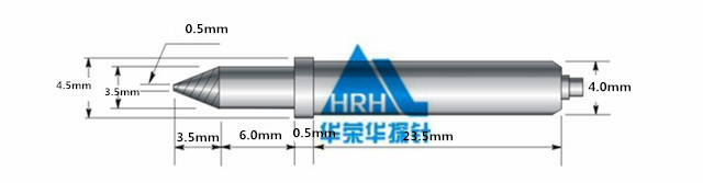 GP-11S、定位針、探針外徑為4.5mm ，長(zhǎng)度為35.5mm、ICT測(cè)試針、功能夾具定位針、測(cè)試針、五金配件